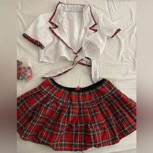 School girl cosplay outfit